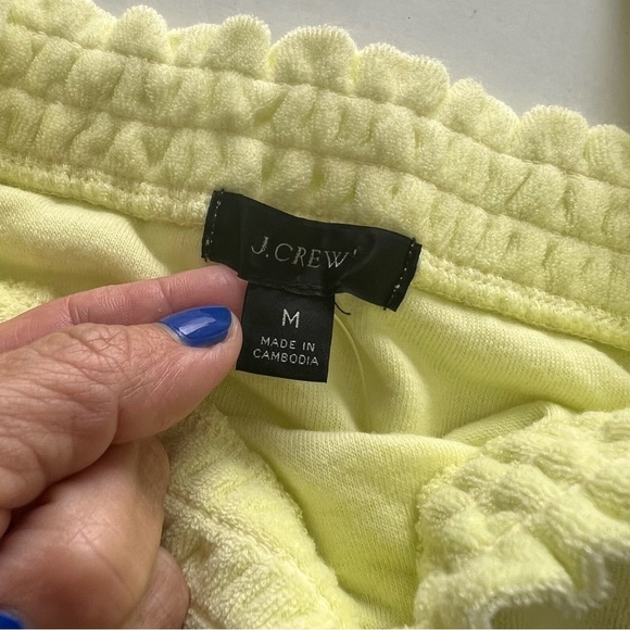 2/25 J Crew ❤️ Smocked Towel Terry
Tank For Women NEW - Picture 3 of 6